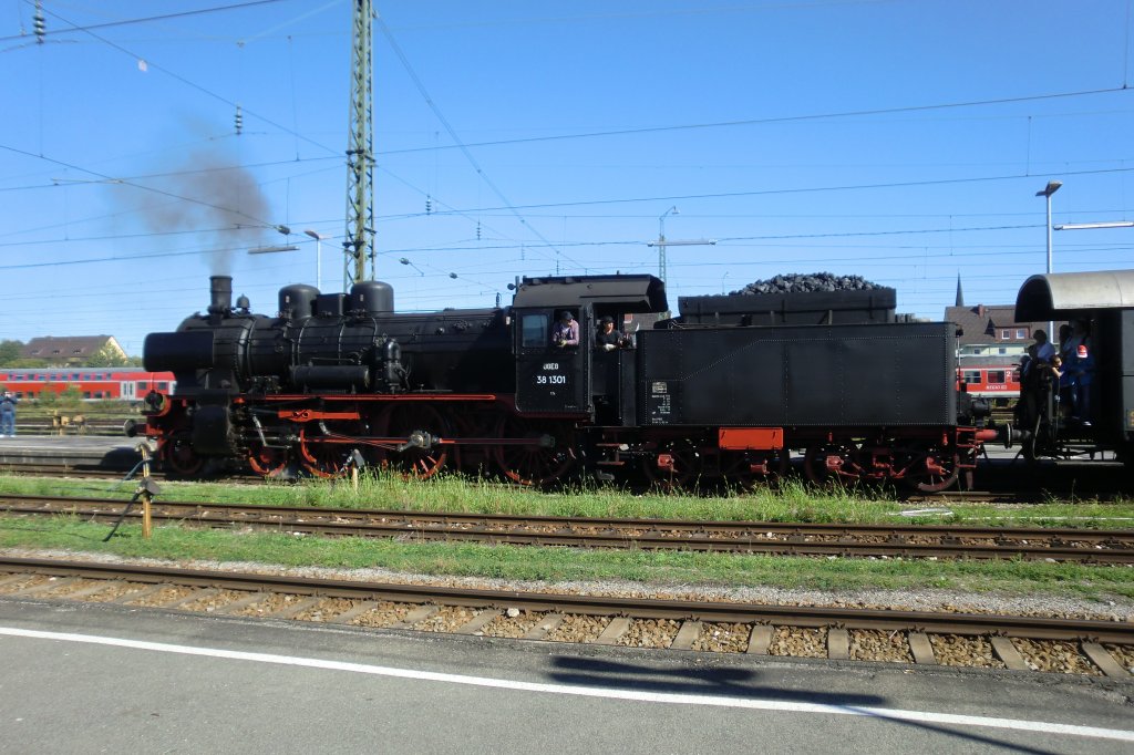 38 1301 der GEG am 10. September 2011 in Freilassing.