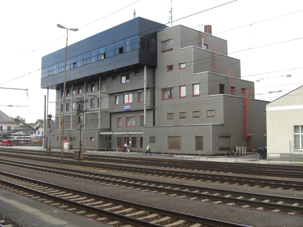Das Zentralstellwerk von  Linz  am 20.06.2011.