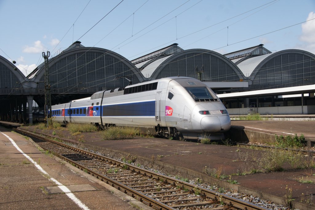 TGV im Karlsruher Bahnhof am 28. August 2011.