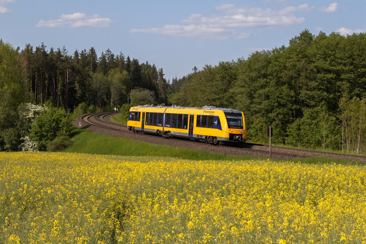 1648 212 auf den Weg nach Weiden am 28. Mai 2023 bei Oberteich.