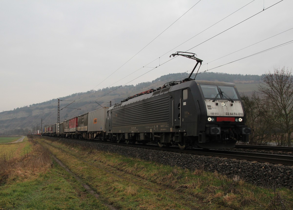 189 910 am 20. Februar 2014 bei Thngersheim.