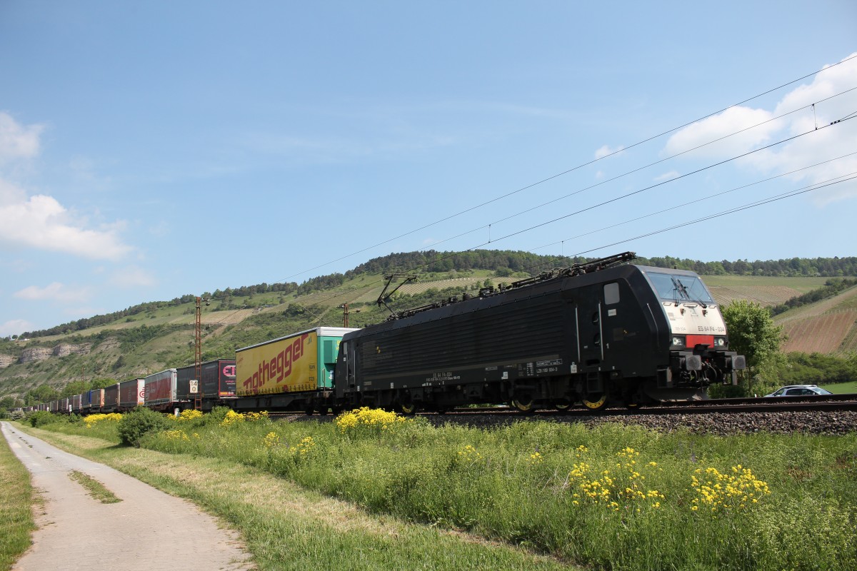 189 934-3 am 14. Mai 2015 bei Thngersheim.