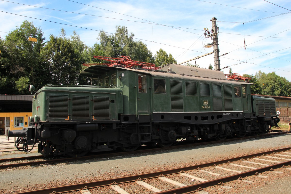 194 158-2 war am 1. August 2014 im Bahnhof von Kufstein abgestellt.