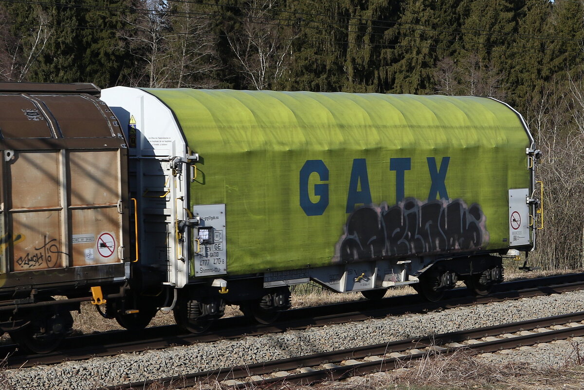 47777 470 (Shimmns-ttu) von  GATX  am 14. Februar 2022 bei Grabensttt.