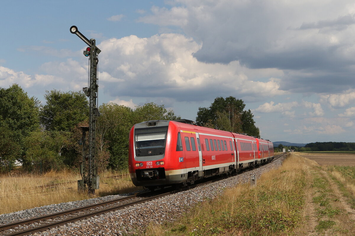 612 132 am 2. August 2022 bei Freihls in der Oberpfalz.
