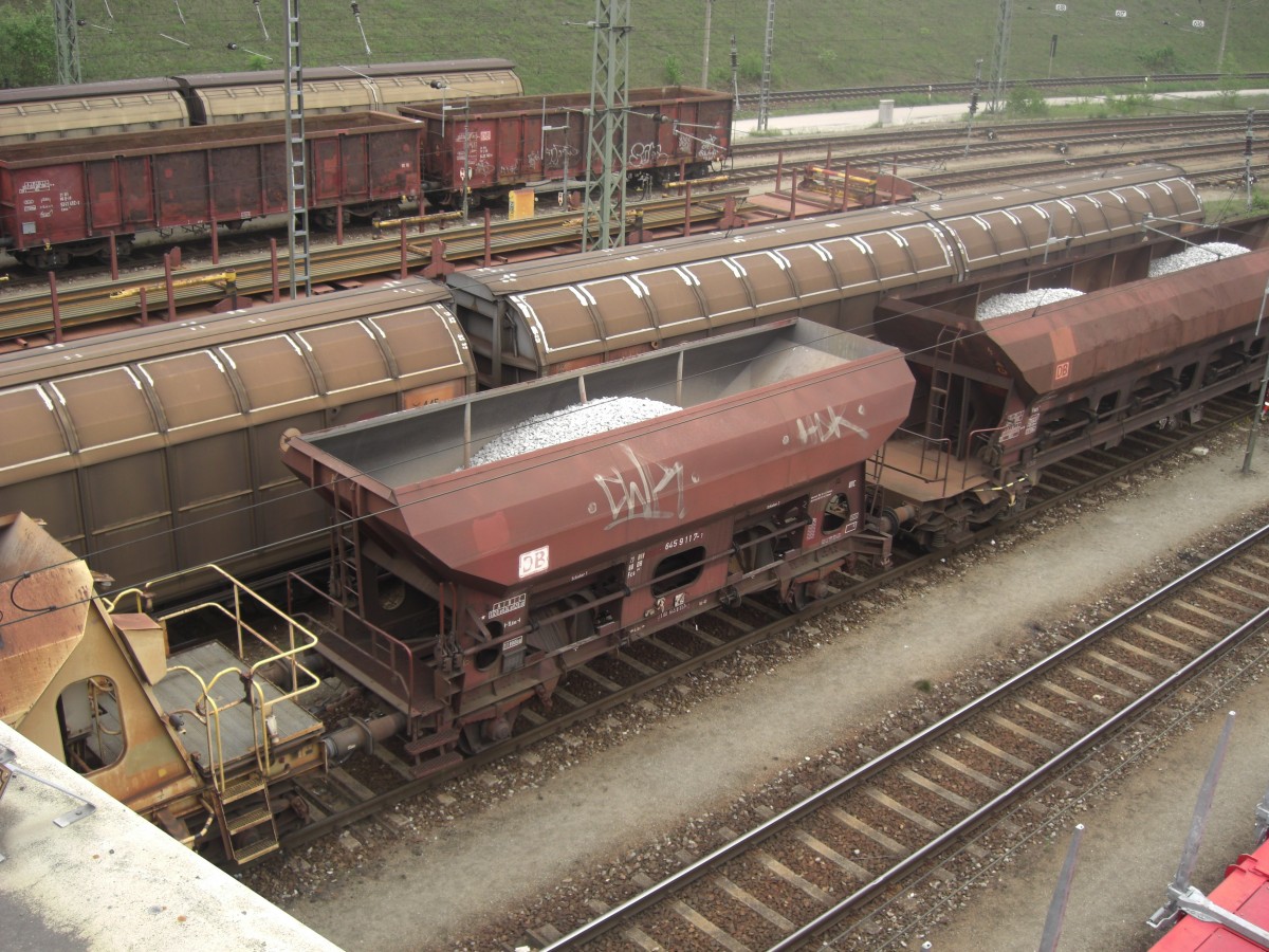 6459 117-3 (Fcs) am 15. Mai 2009 im Rangierbahnhof Mnchen-Nord.