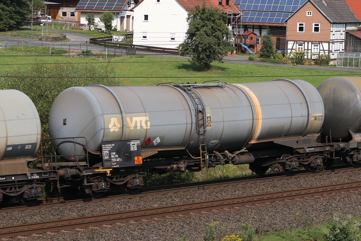 7836 407 (Zans) von  VTG  am 27. August 2019 bei Hermannspiegel.