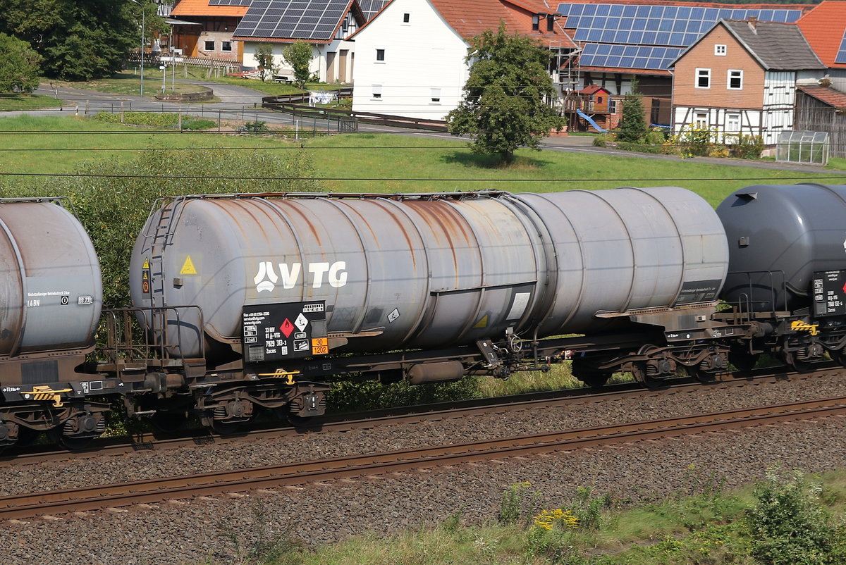 7929 313 (Zacns) von  VTG  am 27. August 2019 bei Hermannspiegel.