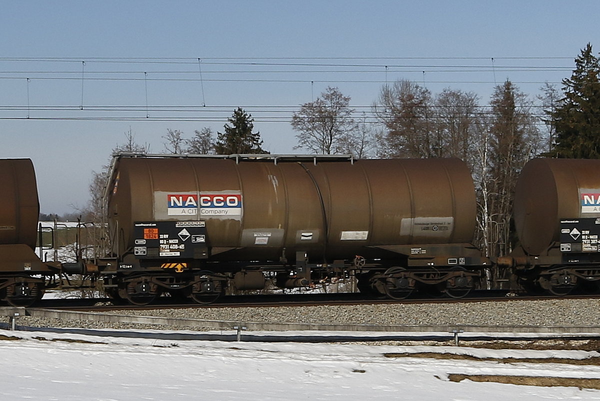 7931 408 (Zacens) von  NACCO  am 23. Februar 2019 bei Grabensttt.