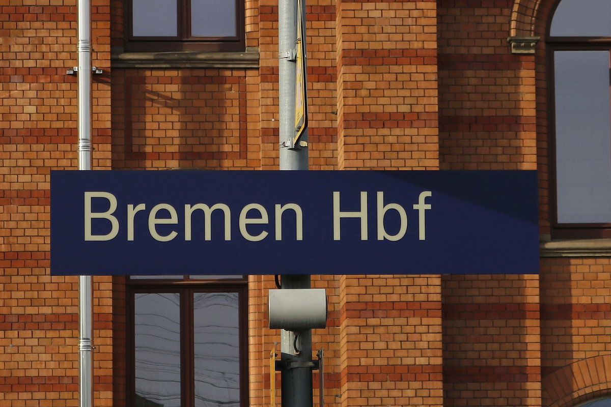  Bremen Hauptbahnhof  am 31. Mrz 2019.