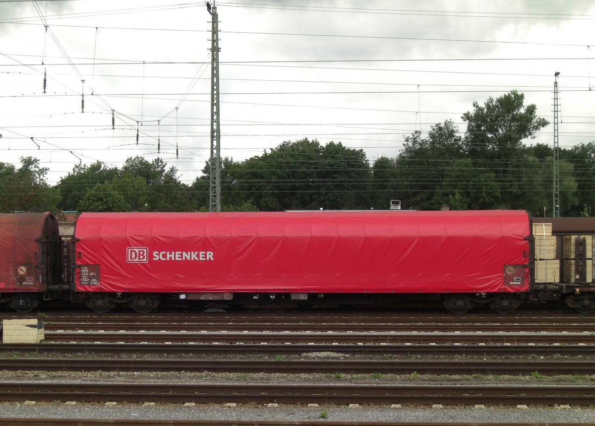 DB-Schenker 3546 467-2 am 26. August 2010 in Rosenheim.