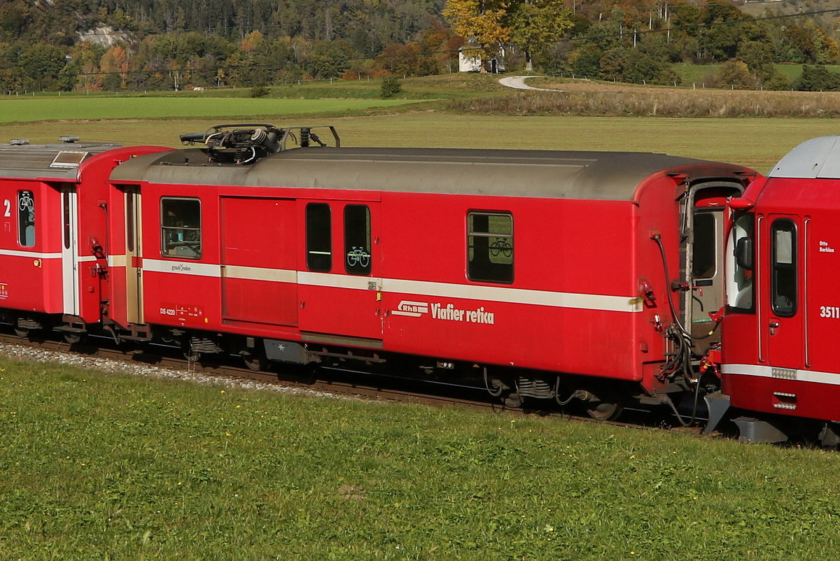DS 4220 am 20. Oktober 2020 bei Bonaduz.