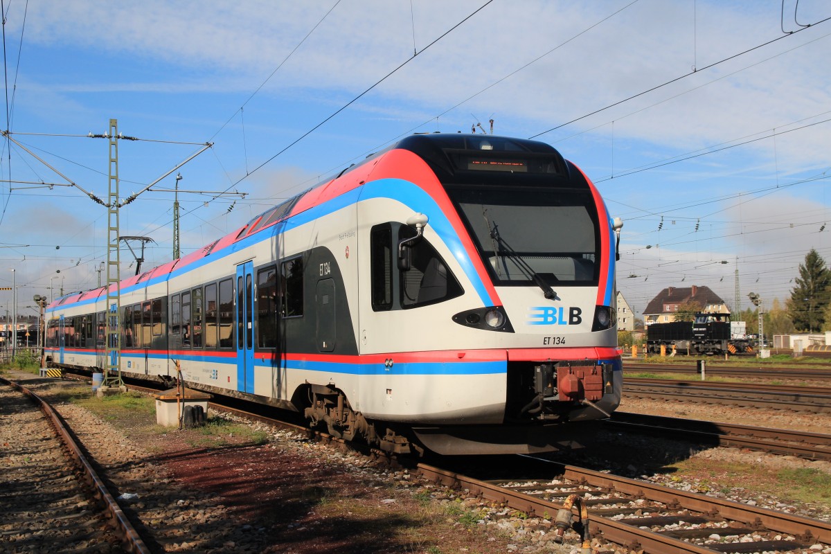 ET 134 am 25. Oktober 2014 im Bahnhof von Freilassing.
