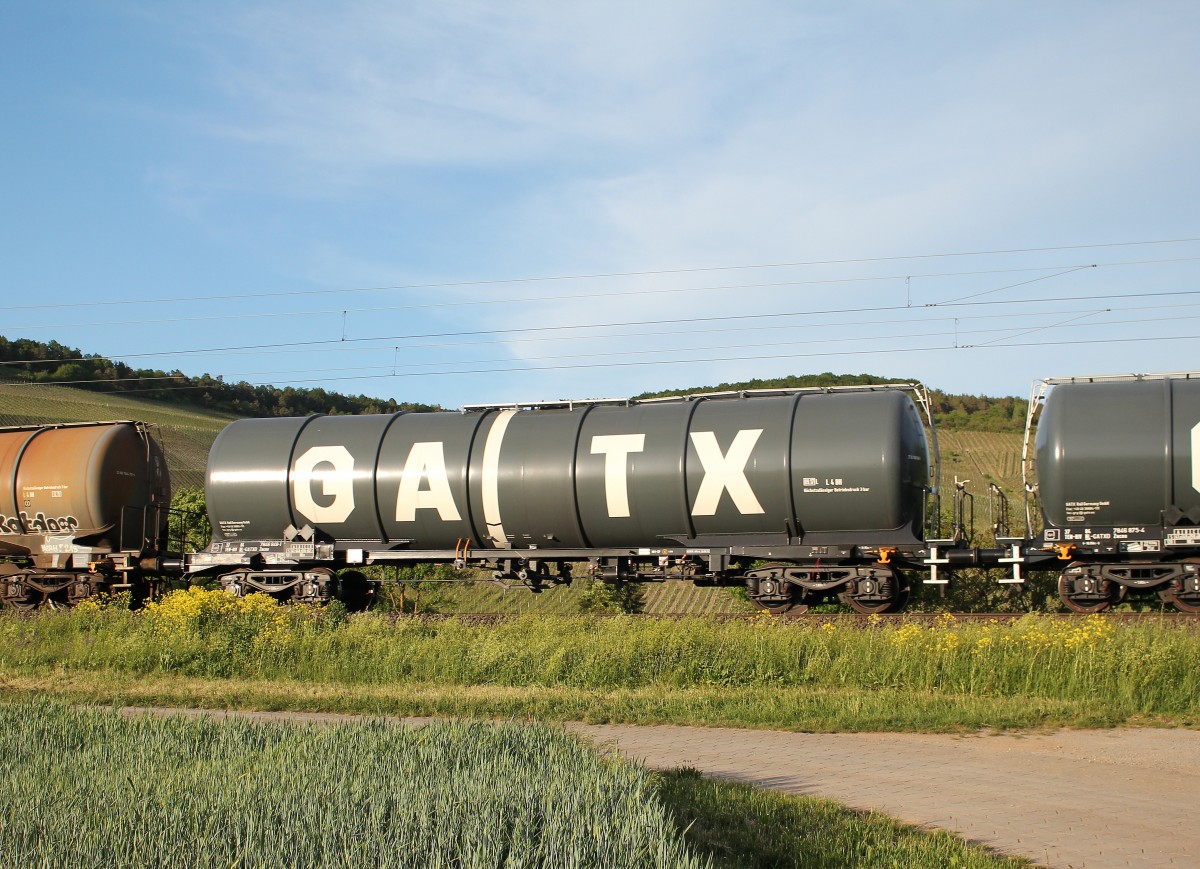 GATX 7846 848-1 bei Thngersheim am Main am 15. Mai 2015.