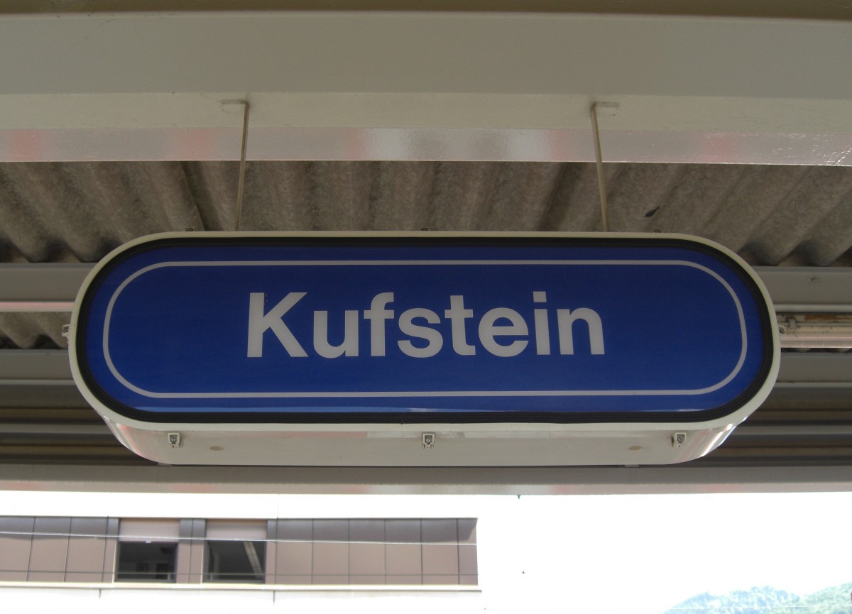 Im Bahnhof von Kufstein am 6. Juni 2010.