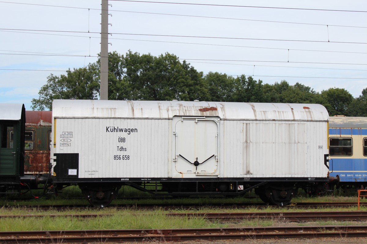 Khlwagen 856 658 war am 15. August 2012 in Timmelkam abgestellt.