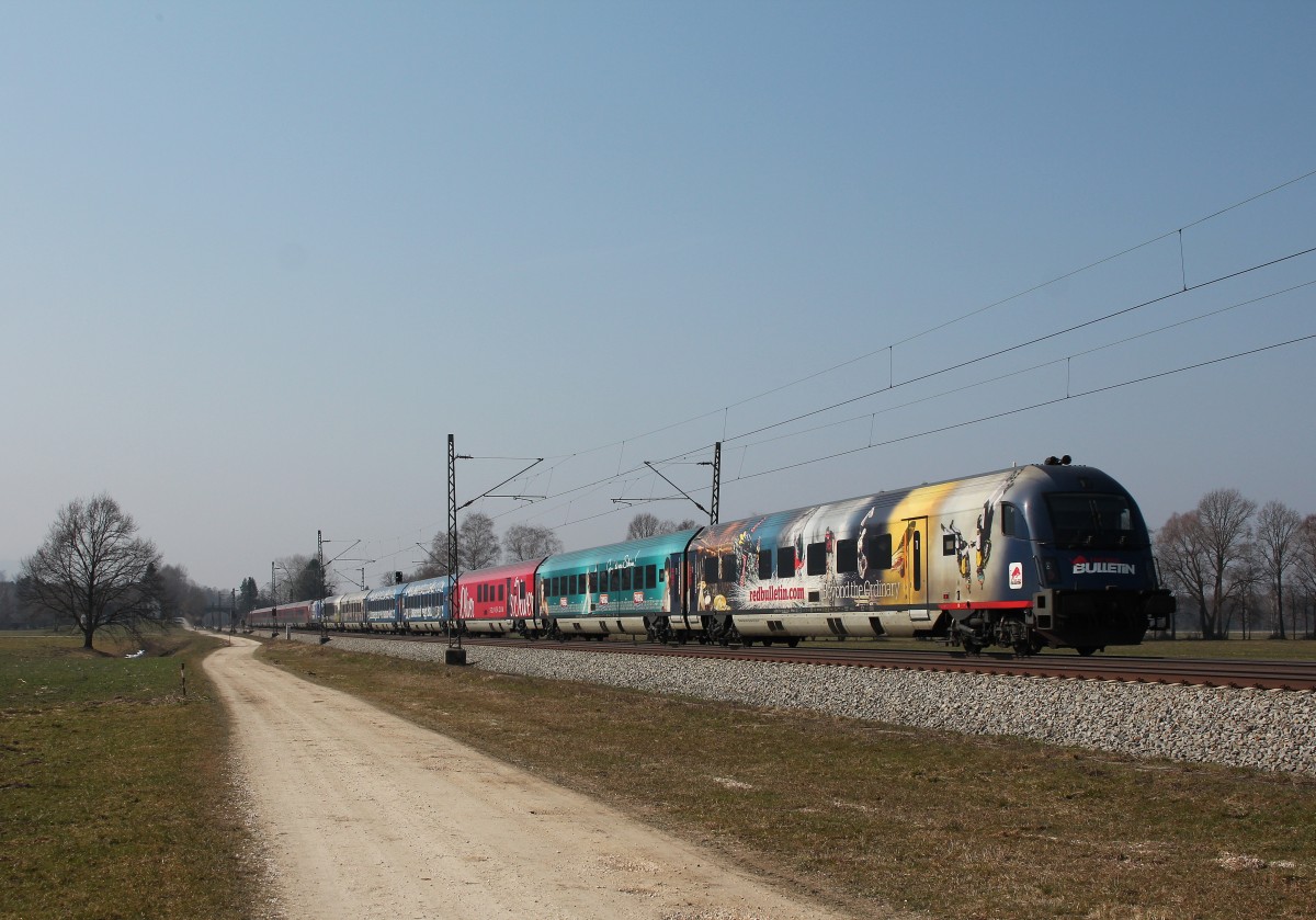  Red Bulletin Fahion Train  am 15. Mrz 2015 aus Salzburg kommend bei bersee.