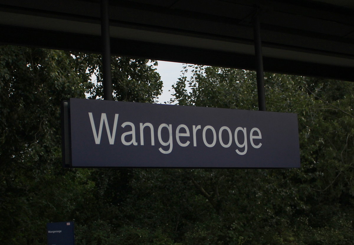 Wangerooge  am 28. August 2016.