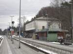 Bahnhof  Schaftlach  am 17.