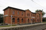 Der Bahnhof von  Altmorschen  am 10.