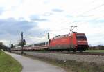 BR 101/444710/101-015-6-am-12-april-2013 101 015-6 am 12. April 2013 bei bersee am Chiemsee.
