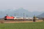 BR 101/446844/101-113-9-aus-salzburg-kommend-am 101 113-9 aus Salzburg kommend am 1. April 2014 bei Weisham.
