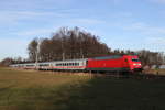 BR 101/686726/101-116-war-am-16-januar 101 116 war am 16. Januar 2020 mit dem 'IC Knigssee' bei Vogl in Richtung Freilassing unterwegs.