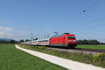BR 101/710737/101-052-auf-dem-weg-nach 101 052 auf dem Weg nach Salzburg am 16. August 2020 bei bersee am Chiemsee.