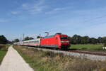 BR 101/751109/101-036-auf-dem-weg-nach 101 036 auf dem Weg nach Salzburg am 11. Oktober 2021 bei bersee am Chiemsee.
