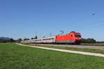 BR 101/790137/101-163-war-am-12-september 101 163 war am 12. September 2022 bei bersee am Chiemsee mit einem 'EC' auf dem Weg nach Salzburg.