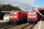 112 175-5 und 112 125-0 am 30. August 2016 in Neumnster.