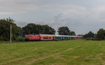 BR 112/522012/112-156-5-mit-einem-regionalzug-bei 112 156-5 mit einem Regionalzug bei Wulfsmoor. Aufgenommen am 1. September 2016.
