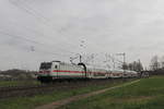 br-146-2/652200/146-554-mit-einem-doppelstock-ic 146 554 mit einem Doppelstock IC auf dem Weg nach Bremen. Aufgenommen am 28. Mrz 2019 bei Bremen-Mahndorf.