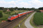 br-146-2/704782/146-130-war-am-25-juni 146 130 war am 25. Juni 2020 bei Langwedel in Richtung 'Norddeich-Mole' unterwegs.
