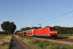 br-146-2/705373/146-129-war-am-26-juni 146 129 war am 26. Juni 2020 mit einem Regionalzug bei Drverden nach Bremerhaven unterwegs.