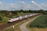 br-146-2/708018/146-572-war-am-29-juni 146 572 war am 29. Juni 2020 bei Langwedel in Richtung Bremen unterwegs.