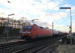 BR 152/412847/152-161-6-am-22-februar-2014 152 161-6 am 22. Februar 2014 im Bahnhof von Thngerheim.
