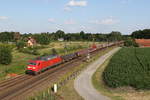 BR 152/705015/152-082-mit-einem-mischer-am 152 082 mit einem 'Mischer' am 25. Juni 2020 bei Langwedel in Niedersachsen.