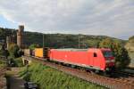 BR 185/410515/185-167-4-am-21-august-2014 185 167-4 am 21. August 2014 in Oberwesel.