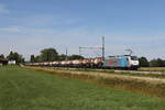 br-186-2/789329/186-540-retrack-vtg-mit-einem-kesselwagenzug 186 540 'RETRACK-VTG' mit einem Kesselwagenzug aus Mnchen kommend am 71. August 2022 bei bersee.