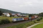 BR 193/572086/193-883-mit-einem-containerzug-am 193 883 mit einem Containerzug am 10. August 2017 bei Hermannspiegel.