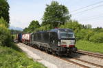 BR 193/699875/193-611-mit-einem-klv-aus 193 611 mit einem KLV aus Mnchen kommend am 22. Mai 2020 bei Grabensttt im Chiemgau.