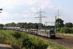 BR 193/706656/193-872-mit-einem-autozug-aus 193 872 mit einem Autozug aus Bremen kommend am 26. Juni 2020 bei Langwedel.