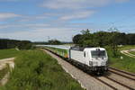 BR 193/709529/193-813-mit-dem-sylt-express-am 193 813 mit dem 'Sylt-Express' am 5. Juli 2020 bei Grabensttt.