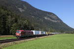 BR 193/713086/193-555-off-road-war-am 193 555 'Off Road' war am 15. September 2020 bei Niederaudorf im Inntal in Richtung Brenner unterwegs.