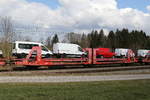 autotransportwagen/694423/4293-319-laes-am-31-maerz 4293 319 (Laes) am 31. Mrz 2020 bei Grabensttt.