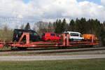 autotransportwagen/694425/4293-449-laes-am-31-maerz 4293 449 (Laes) am 31. Mrz 2020 bei Grabensttt.