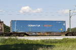 container-tragwagen/661879/4954-590-sggmrs-am-18-juni 4954 590 (Sggmrs) am 18. Juni 2019 bei Bernau am Chiemsee.