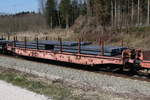 flachwagen/694642/4852-453-samms-am-1-april 4852 453 (Samms) am 1. April 2020 bei Grabensttt.