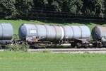 kesselwagen/825878/7843-149-zans-von-gatx-am 7843 149 (Zans) von 'GATX' am 22. August 2023 bei Axdorf.